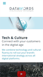 Mobile Screenshot of datawords.co.uk